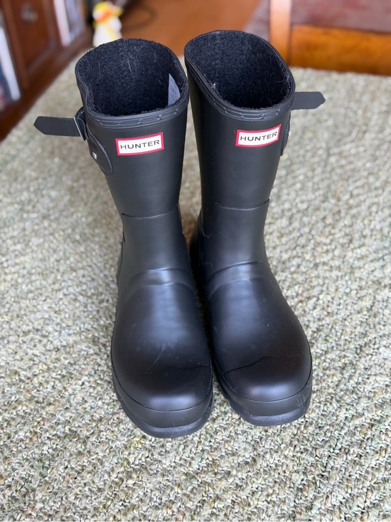 Hunter Other - Hunter Original Tall Rain Boots, Matte Black, Men’s 11